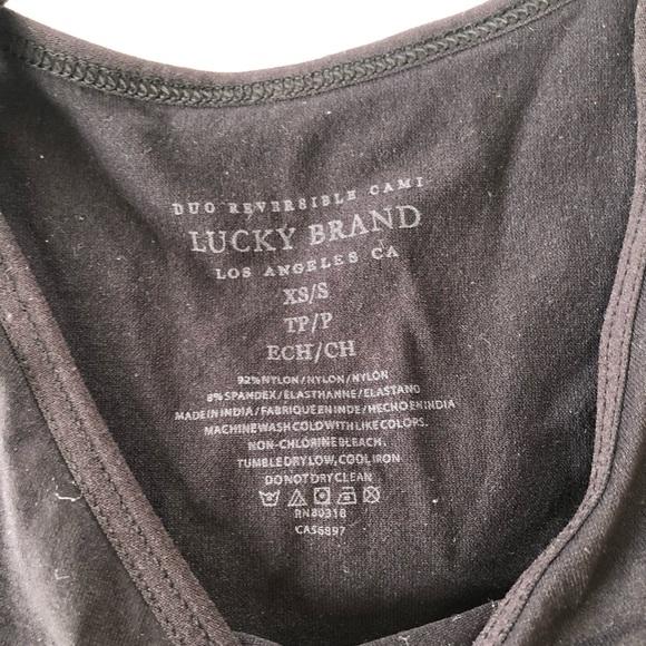 Lucky Brand Duo Reversible Favorite Layering Cami - Picture 7 of 7